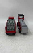 Load image into Gallery viewer, Texaco Collector Series 2 Pcs Mack Tanker & Kenworth Stake Truck Coin Bank Toys
