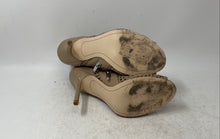 Load image into Gallery viewer, Sam Edelman Womens Aubriana Beige Peep Toe Side Zip Ankle Booties Size 8 1/2