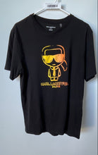 Load image into Gallery viewer, Karl Lagerfeld Mens Black Short Sleeve Crew Neck Pullover T-Shirt Size Small