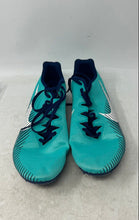 Load image into Gallery viewer, Nike Mens Zoom Rival M 9 AH1021-301 Turquoise Blue Soccer Cleats Size 11.5
