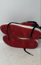 Load image into Gallery viewer, Nike Kids Court Borough Mid 2 CD7782-003 Red Black Sneakers Shoes Size 7Y