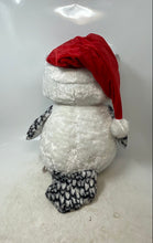 Load image into Gallery viewer, Ty Silk Beanie Boos Large Tinsel Snow Christmas Claire's Exclusive Owl Santa Hat