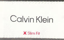 Load image into Gallery viewer, Calvin Klein Mens Gray Slim Fit Notch Lapel Single-Breasted Blazer Size 44R