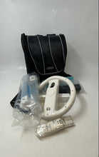 Load image into Gallery viewer, Nintendo Wii White Accessories Racing Steering Wheel Controller Not Tested