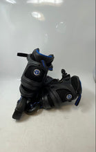 Load image into Gallery viewer, Schwinn Unisex ABEC 7 Black Blue Ratchet Buckle Adjustable Inline Skates Sz 8/9