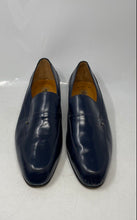 Load image into Gallery viewer, Paul Chardo Mens Blue Leather Round Toe Slip-On Loafers Shoes Size 29