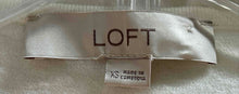 Load image into Gallery viewer, Loft Womens White Short Sleeve Surplice Neck Cropped Blouse Top Size XS