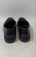 Load image into Gallery viewer, Sebago Mens Black Leather Slip-On Round Toe Penny Loafer Shoes Size 9
