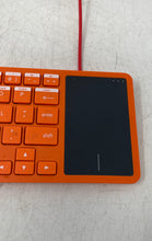 Load image into Gallery viewer, Kano Model KC-KBR101 Orange Wireless Portable Standard Keyboard Untested