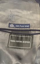 Load image into Gallery viewer, Authentic Burberrys Mens Blue Two-Button Blazer No Size Pit To Pit 22"Damaged
