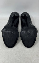 Load image into Gallery viewer, Michael Kors Womens Black Leather Peep-Toe Stiletto Pump Heels Size 7M