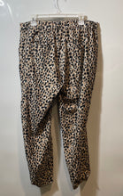 Load image into Gallery viewer, Banana Republic Womens Multicolor Animal Print Pockets Hayden Ankle Pants Sz 14