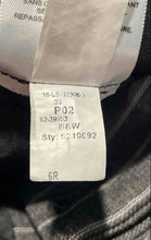 Load image into Gallery viewer, Express Womens Gray Striped Editor Barely Boot Low Rise Dress Pants Size 6R