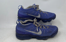 Load image into Gallery viewer, Nike Mens Air VaporMax 2023 Flyknit Blue Lace-Up Low Top Sneaker Shoes Size 8