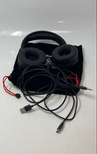 Load image into Gallery viewer, Bengoo Black Cushioned Over The Ear Wired Gaming Headset With Pouch Not Tested