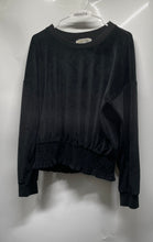Load image into Gallery viewer, Michael Kors Womens Black Long Sleeve Smocked Waist Blouse Top Size XL