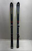 Load image into Gallery viewer, Rossignol Cut 10.4L Unisex Adults Dark Blue 160 Downhill Skis Bindings Set