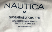 Load image into Gallery viewer, Nautica Mens Sustainably Crafted Multicolor Colorblock Crew Neck T-Shirt Size M
