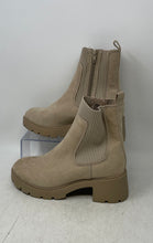 Load image into Gallery viewer, No Boundaries Womens Beige Round Top Side Zip Ankle Chelsea Boots Size 9