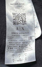 Load image into Gallery viewer, Armani Exchange Mens Green Black Logo Print Short Sleeve Pullover Shirt Size L