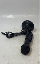 Load image into Gallery viewer, Black 3.5mm Wired Switch Mini Microphone With Stand Not Tested