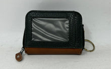Load image into Gallery viewer, Kathie Lee Collection Womens Green Brown Leather ID And Card Slots Bifold Wallet