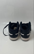 Load image into Gallery viewer, Nike Womens Court Vision Mid CD5436-001 Black White Sneakers Shoes Size 6.5