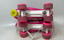 Load image into Gallery viewer, Sole Mates Womens Multicolor Lace Up Swirl Roller Quad Skates Size Large 9-10