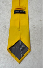 Load image into Gallery viewer, Jacob Alexander Mens Yellow Adjustable Hand Made Formal Designer Tie