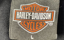 Load image into Gallery viewer, Harley-Davidson Mens Black Cotton Short Sleeve Crew Neck Graphic T-Shirt Size L
