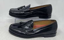 Load image into Gallery viewer, Cole Haan Mens Pinch Black Leather Slip-On Low Top Tassel Loafer Shoes Size 8 M