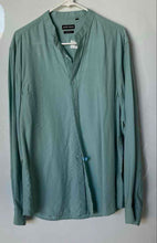 Load image into Gallery viewer, Antony Morato Mens Mint Green Regular Fit Long Sleeve Dress Shirt Size M