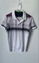 Load image into Gallery viewer, Hugo Boss Mens Multicolor Striped Print Short Sleeve Golf Polo Shirt Size M