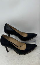 Load image into Gallery viewer, Coach Womens Black Leather Pointed Toe Slip-On Stiletto Pump Heels Size 8