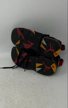 Load image into Gallery viewer, Nike Boys Air Jordan 7 DQ6040-081 Black Yellow Lace-Up Sneakers Shoes Size 4.5Y