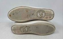 Load image into Gallery viewer, Michael Kors Womens Ivory Brown Signature Print Lace-Up Sneaker Shoes Size 7M