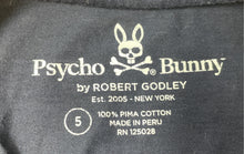 Load image into Gallery viewer, Psycho Bunny Mens Dark Blue Graphic Print Short Sleeve Pullover T-Shirt Size 5