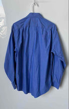 Load image into Gallery viewer, Nordstrom Mens Blue Long Sleeve Non-Iron Classic Fit Dress Shirt Size 15.5