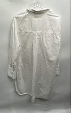 Load image into Gallery viewer, Zara Womens White Regular Fit Long Sleeve Collared Button-Up Shirt Size XS