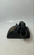 Load image into Gallery viewer, Antique Black Classical 1921 Rotary Dial Series Telephone Not Tested