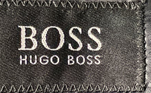Load image into Gallery viewer, Hugo Boss Mens Blue Notch Lapel Flap Pocket Three Button Blazer Jacket Size 50