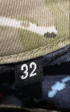 Load image into Gallery viewer, Rockstar Original Mens Green Brown Camo RSM205 Flare Denim Cargo Jeans 32 W/Tag