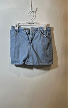 Load image into Gallery viewer, Forever 21 Womens Blue Cotton Denim Light Wash Pockets Mini Skirt Size Small