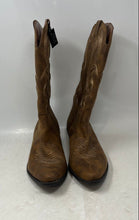 Load image into Gallery viewer, Arizona Mens Beige Mid-Calf Cowboy Western Boots Size 11M With Tag