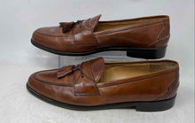 Load image into Gallery viewer, Johnston & Murphy Mens Brown Leather Tasseled Slip-On Loafer Shoes Size 13 M