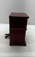 Load image into Gallery viewer, Antique Divine 268 (N) Brown Roman Numerals Round Analog Dial Radio Mantel Clock