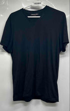 Load image into Gallery viewer, Michael Kors Mens Black V-Neck Short Sleeve Pullover T-Shirt Size Medium