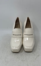 Load image into Gallery viewer, Jenn Ardor Womens White Slip-On Block Loafer Pump Heels Size 6.5M