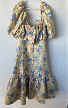 Load image into Gallery viewer, Asos Edition Womens Multicolor Floral Ruffle Neckline Mini Dress Size 12