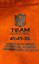 Load image into Gallery viewer, NFL Team Apparel Toddler Boys Orange Miami Dolphins Pullover T-Shirt Size 4T